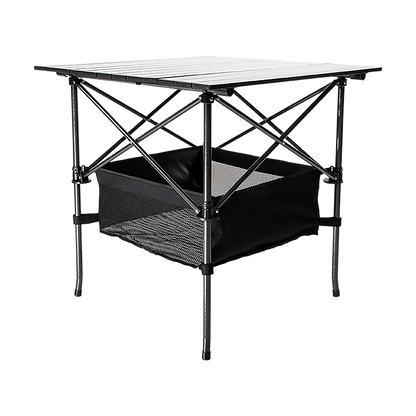 Folding Collapsible Camping Table Caravan - Heavy Duty Steel & Aluminium