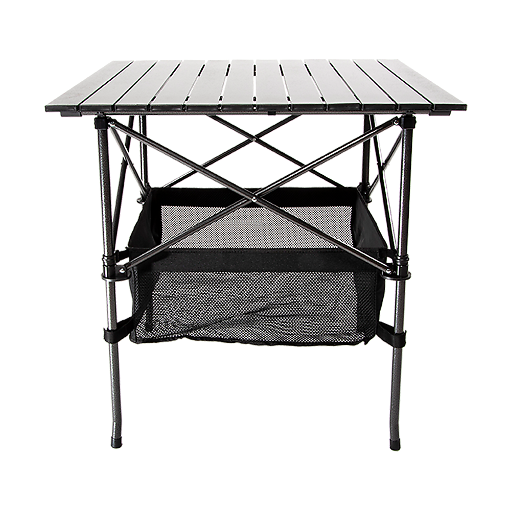 Folding Collapsible Camping Table Caravan - Heavy Duty Steel & Aluminium