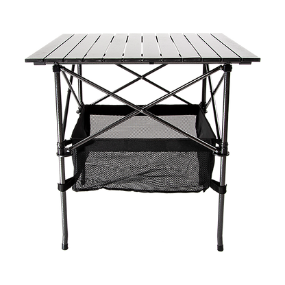 Folding Collapsible Camping Table Caravan - Heavy Duty Steel & Aluminium