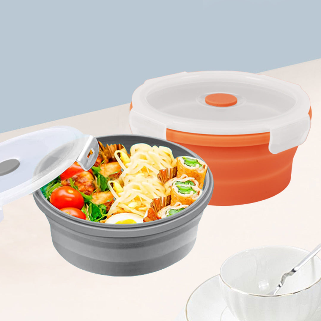 Cook Easy 2pc 540ml Collapsible Silicone Storage Container